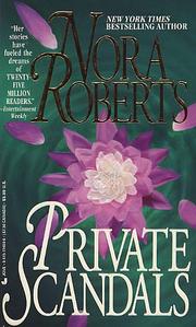 Cover of: Private scandals by Nora Roberts
