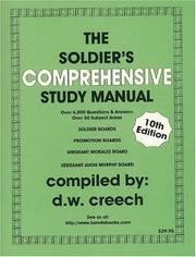 Cover of: The Soldier's Comprehensive Study Manual
