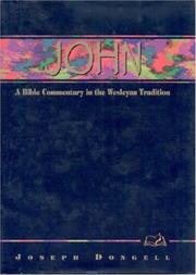 Cover of: John: A <i>Bible</i> Commentary in the Wesleyan Tradition