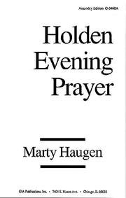 Cover of: Holden Evening Prayer | Marty Haugen