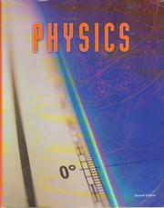 Cover of: Physics for Christian Schools by R. Terrance Egolf, Linda Shumate