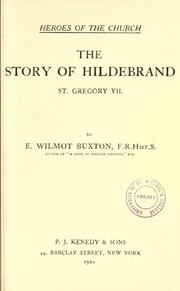 Cover of: The story of Hildebrand, St. Gregory VII