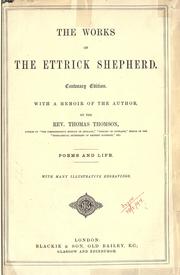 Cover of: Works of the Ettrick Shepherd. by James Hogg