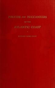 Cover of: Pirates and buccaneers of the Atlantic coast.