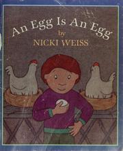 Cover of: An egg is an egg