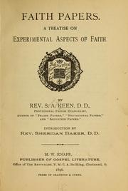 Cover of: Faith papers