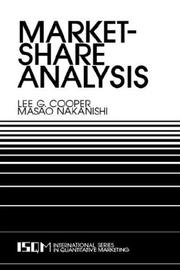 Cover of: Market-Share Analysis: Evaluating Competitive Marketing Effectiveness (International Series in Quantitative Marketing)