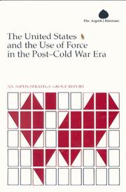 Cover of The United States and the use of force in the post-cold war era