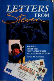 Cover of: Letters from Steven: stories from the first solo walk around the world