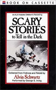Cover of: Scary Stories to Tell in the Dark by Alvin Schwartz