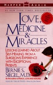 Cover of: Love, Medicine & Miracles by Bernie S. Siegel