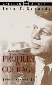 Cover of: Profiles in Courage