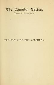 Cover of: Völsunga saga: the story of the Volsungs and Niblungs, with certain songs from the Elder Edda.