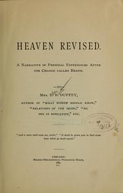 Cover of: Heaven revised...