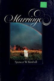 Cover of: Marriage