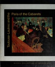 Toulouse-Lautrec and the Paris of the Cabarets by Jacques Lassaigne