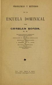 Cover of: Problemas y metodos de la escuela dominical