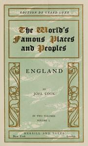 Cover of: England