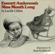 Cover of: Everett Anderson's nine month long
