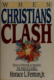 Cover of: When Christians clash