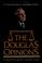 Cover of: The Douglas opinions