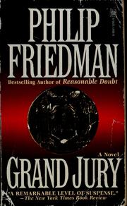 Cover of: Grand jury by Friedman, Philip