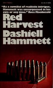 Cover of: Red Harvest. by Dashiell Hammett