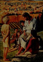 Cover of: Favorite Prayers for Children (Catholic Classics (Regina Press)) by 