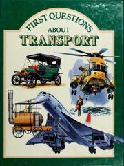 First questions about transport by Keith Faulkner