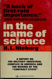 Cover of: In the name of science