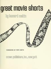 Cover of: The great movie shorts. by Leonard Maltin