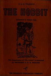 Cover of: J.R.R. Tolkien's The hobbit by Patsey Gray