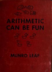 Cover of: Arithmetic can be fun