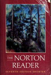 Cover of: The Norton Reader by Arthur Eastman