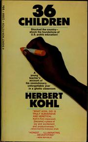 Cover of: 36 children by Herbert R. Kohl