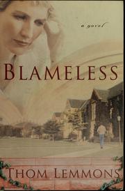 Cover of: Blameless by Thom Lemmons