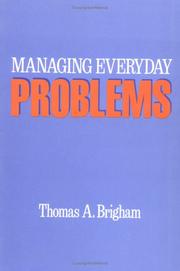 Cover of: Managing everyday problems