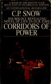 Cover of: Corridors of power by C. P. Snow