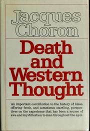 Cover of: Death and Western thought.