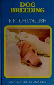 Cover of: Dog breeding | Daglish, Eric Fitch