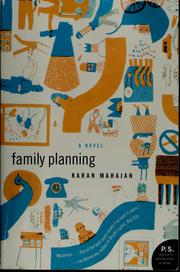 Cover of: Family planning by Karan Mahajan