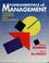 Cover of: Fundamentals of management