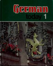 Cover of: German today by Jack Moeller