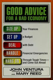 Cover of: Good advice for a bad economy by John Ventura