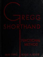 Cover of: Gregg Shorthand books