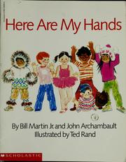 Cover of: Here are my hands