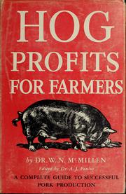 Cover of: Hog profits for farmers