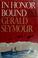 Cover of: In honor bound