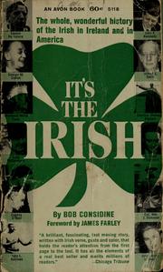 Cover of: It's the Irish