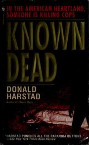 Cover of: Known dead: a novel